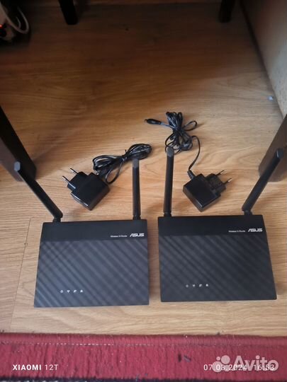 2 Роутера asus rt-n12 vp b1