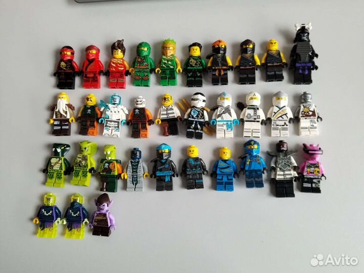 Lego Ninjago минифигурки