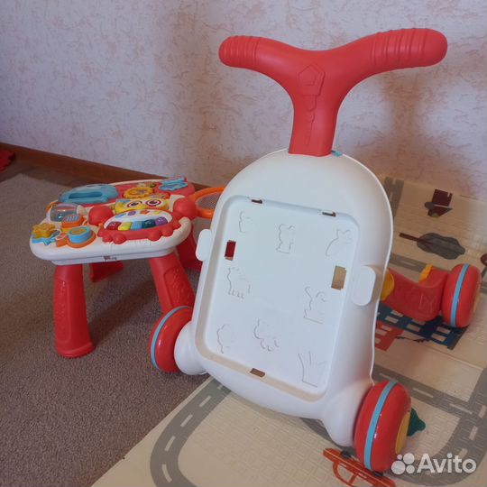 Ходунки каталка столик детские