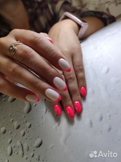 Маникюр и покрытие гель-лак, педикюр, наращивание