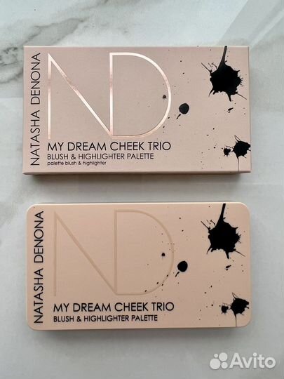 Natasha Denona My Dream Cheek Trio новые палетки