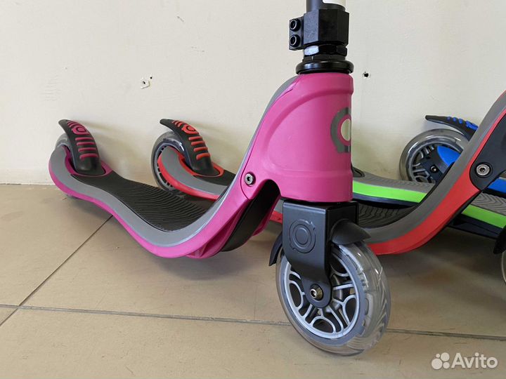 Самокат globber flow 125мм lights Франция качество