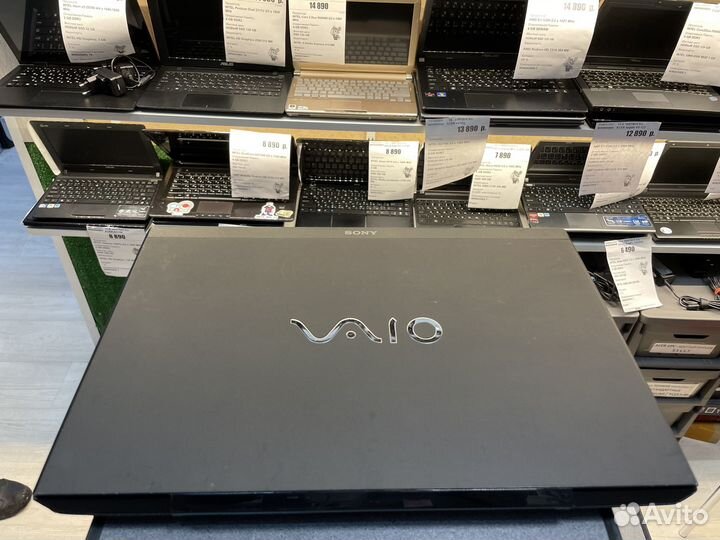 Ноутбук sony для офиса, фильмов, соц. сетей