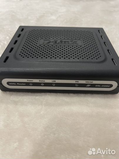 Маршрутизатор d link DSL-2500U