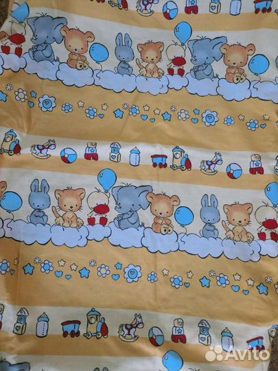 Простынь на резинке 120*60