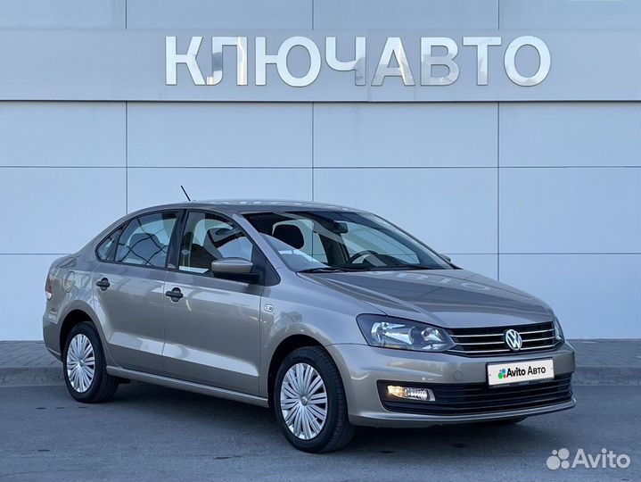 Volkswagen Polo 1.6 МТ, 2018, 17 375 км