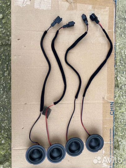 Динамики пищалки в двери VW Touareg GP