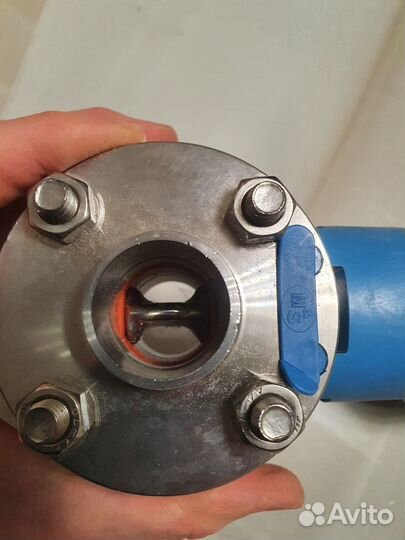 Кран бабочка дисковый