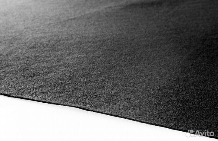 Карпет черный с клеевым слоем