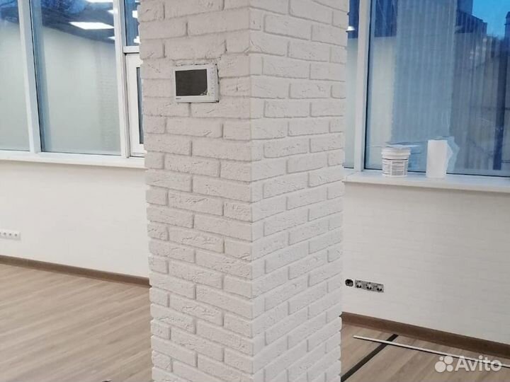 Декоративный камень с монтажом