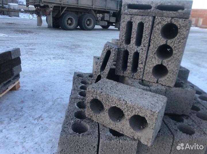 Керамзитобетонный блок