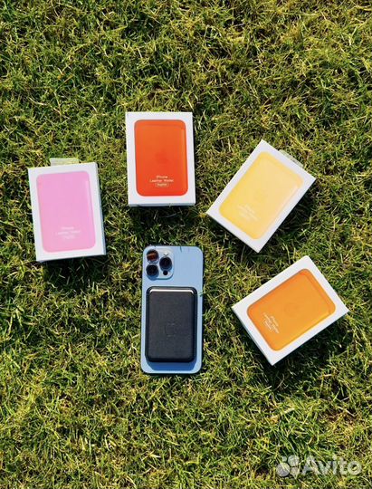 Apple leather Wallet