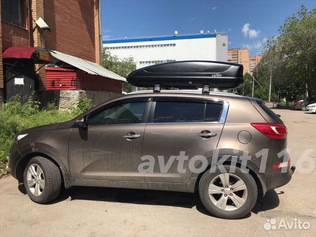 Автобокс на крышу для KIA Sportage