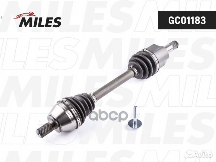 Привод в сборе левый ford focus II 2.0 04- (GKN