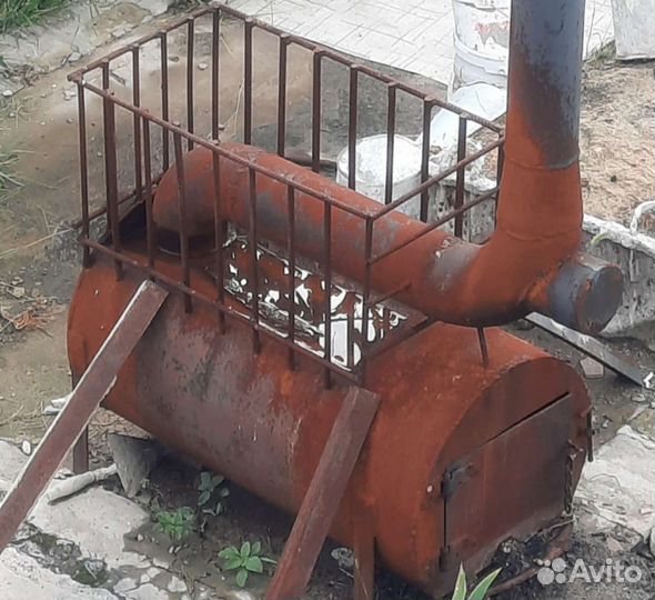 Печь для дровяной бани