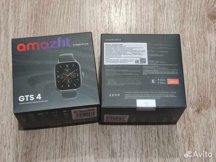 Умные часы Amazfit GTS 4. новые