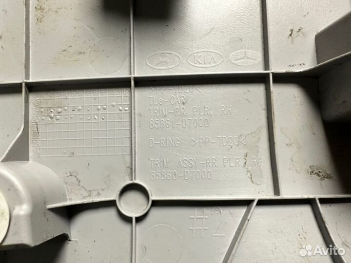 Обшивка задней стойки правая Hyundai Tucson 3 TL