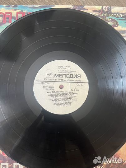 Виниловая пластинка