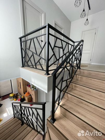 Перила в стиле лофт