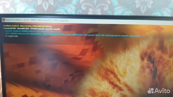 Видеокарта 1660 super Gygabyt