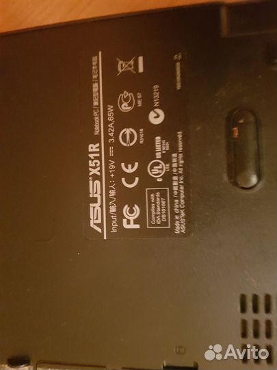 Ноутбук asus X51R