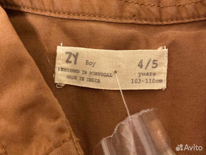 Рубашка zara kids 103-110