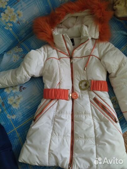 Пуховик детский 128
