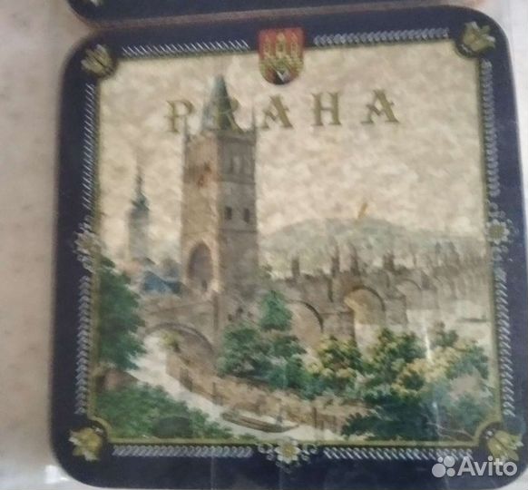 Подставки под чашки (Прага) 6 шт