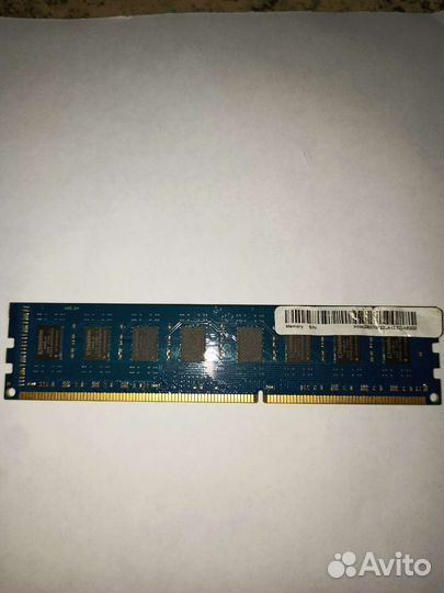 Оперативная память 4 гб 1 гб
