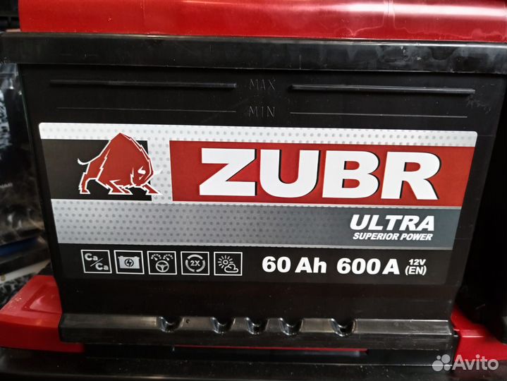 Аккумулятор автомобильный 60Ач -100 Ач