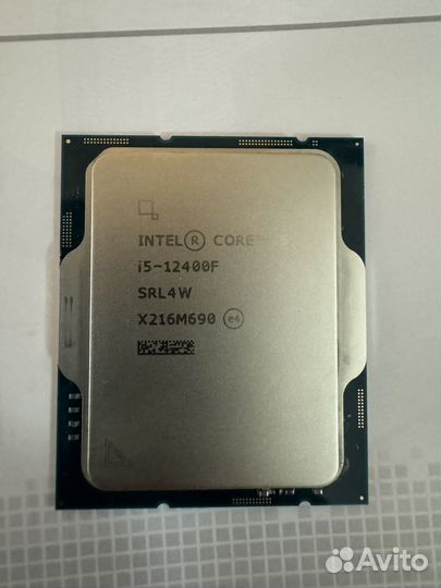 Процессор intel core i5 12400f + Башенный кулер