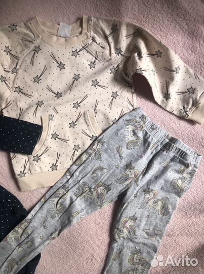 Комплект вещей для девочки 92