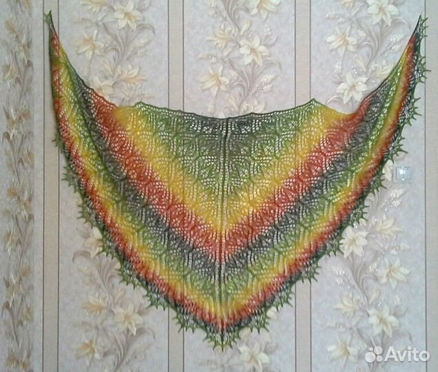 Шаль Осенний букет