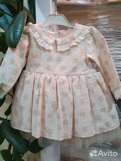 Платье для девочки 74-80