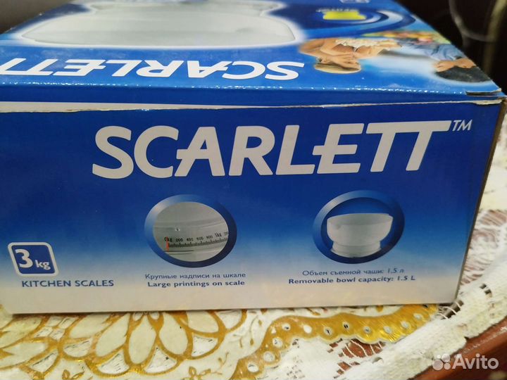 Весы кухонные механические до 3кг