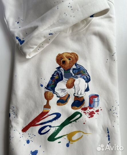 Худи Ralph Lauren Bear оригинал толстовка ральф