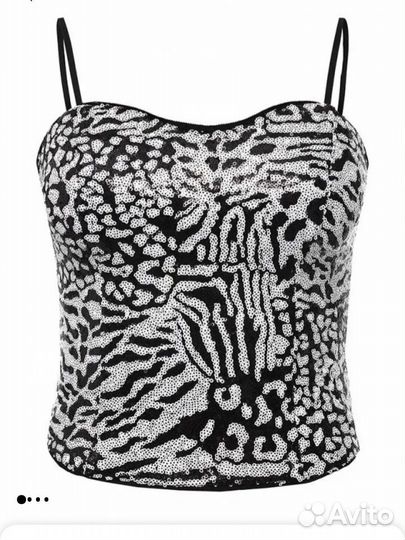 Топ с мини поетками жен.apart оригинал