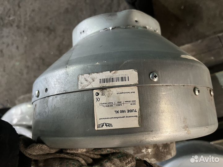 Вентилятор центробежный канальный