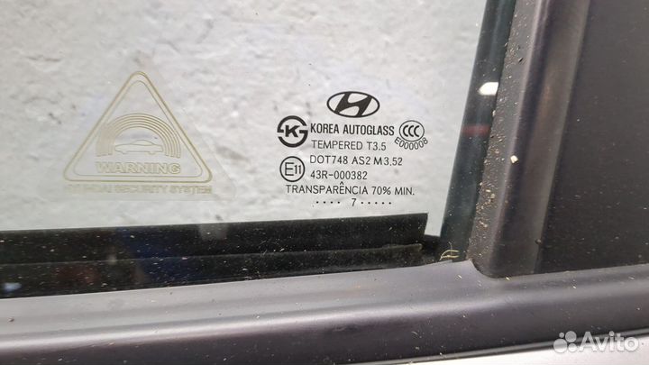 Дверь левая передняя Hyundai Santa Fe, 2008