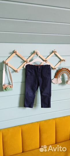 Рубашка на мальчика брюки чинос 92