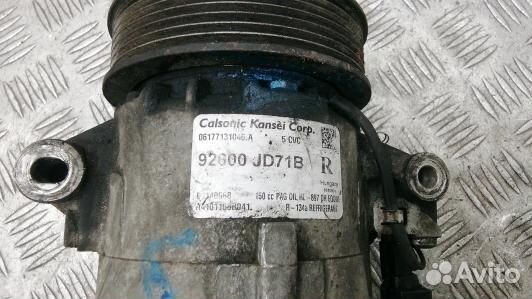 Компрессор кондиционера дизельный nissan X-trail T