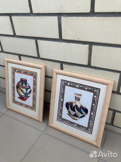 Вышивка крестом готовые картины