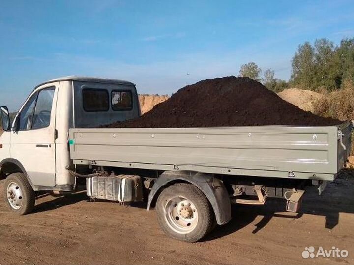 Земля Чёрная растительная