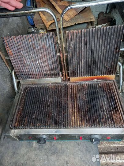 Гриль прижимной