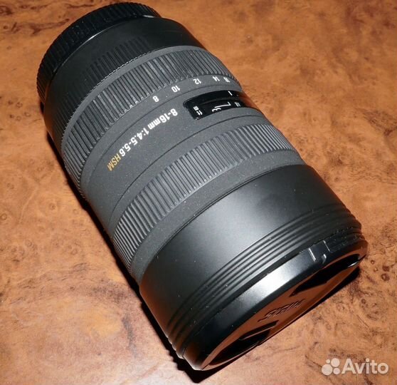 Объектив Sigma 8-16mm f/4.5-5.6 HSM для Canon