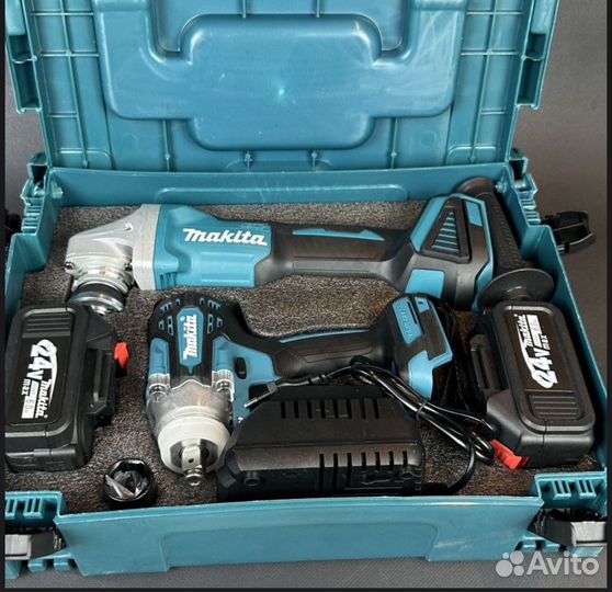 Набор makita 2в1 (ушм и гайкавёрт)