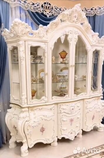 Сервант 4-х дв «Барокко Люкс» оригинал