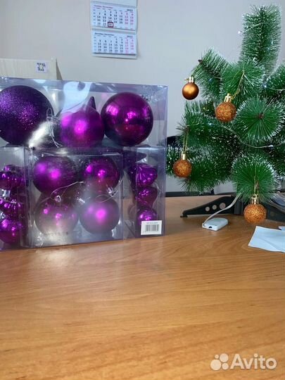 Набор елочных игрушек