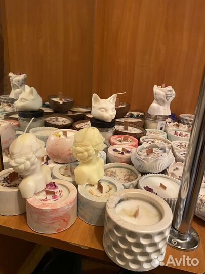 Свечи из натурального воска