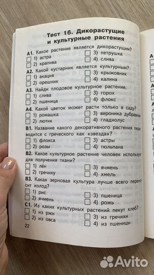 Контрольно измерительные материалы 2 класс